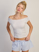 HARLOW CLAIRE TEE - MELANGE
