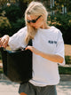 HARLOW SYDNEY TEE - WHITE HARLOW - Boathouse USA