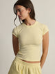 HARLOW GIA TEE - BABY YELLOW HARLOW - Boathouse USA