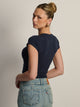 HARLOW GIA TEE - NAVY HARLOW - Boathouse USA