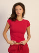 HARLOW GIA TEE - RUBY HARLOW - Boathouse USA