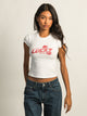 HARLOW KATIE TEE - WHITE HARLOW - Boathouse USA