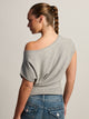 HARLOW SKYE SLOUCH TEE - HEATHER GREY HARLOW - Boathouse USA