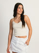 HARLOW ISLA TANK TOP - CREAM HARLOW - Boathouse USA