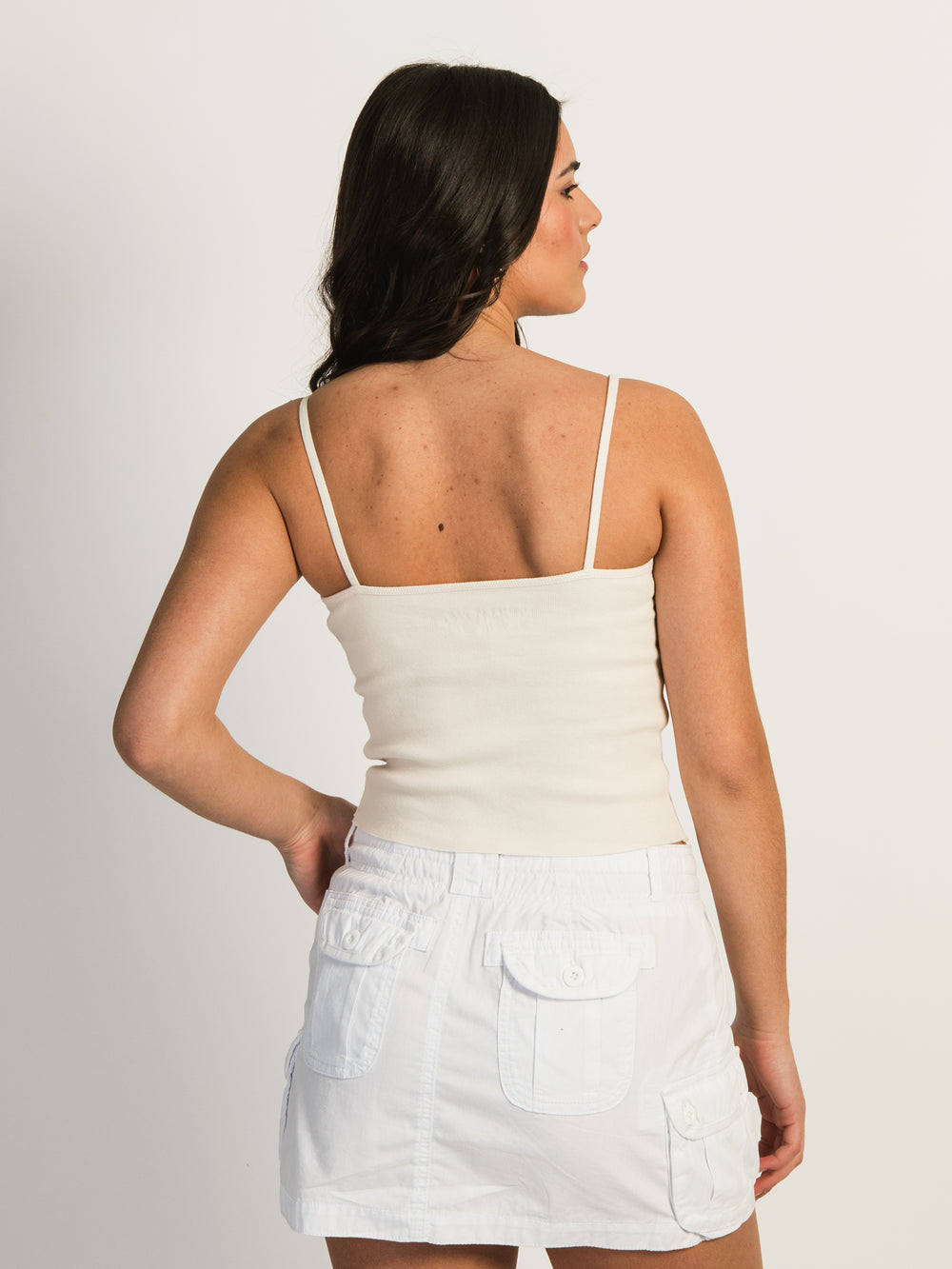 HARLOW ISLA TANK TOP - CREAM