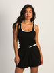 HARLOW SARAH TANK - BLACK HARLOW - Boathouse USA