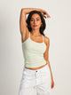 HARLOW LOGAN TANK - SAGE w/ WHITE HARLOW - Boathouse USA