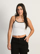 HARLOW LOGAN TANK TOP - WHITE HARLOW - Boathouse USA