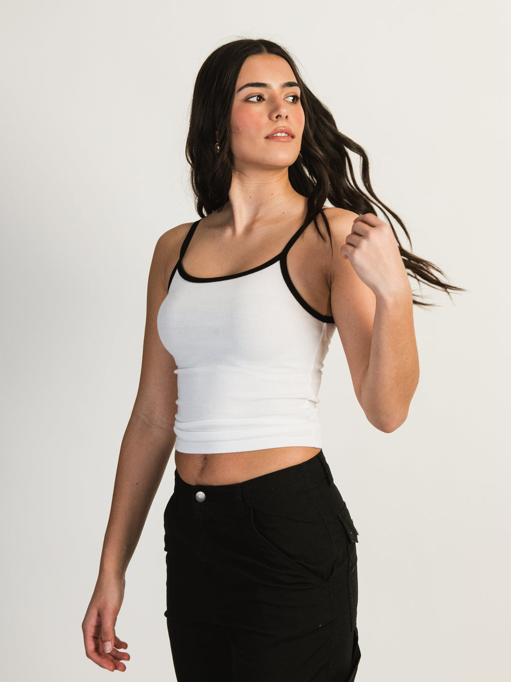 HARLOW LOGAN TANK TOP - WHITE