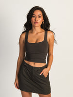 HARLOW LUCIE TANK - CHARCOAL