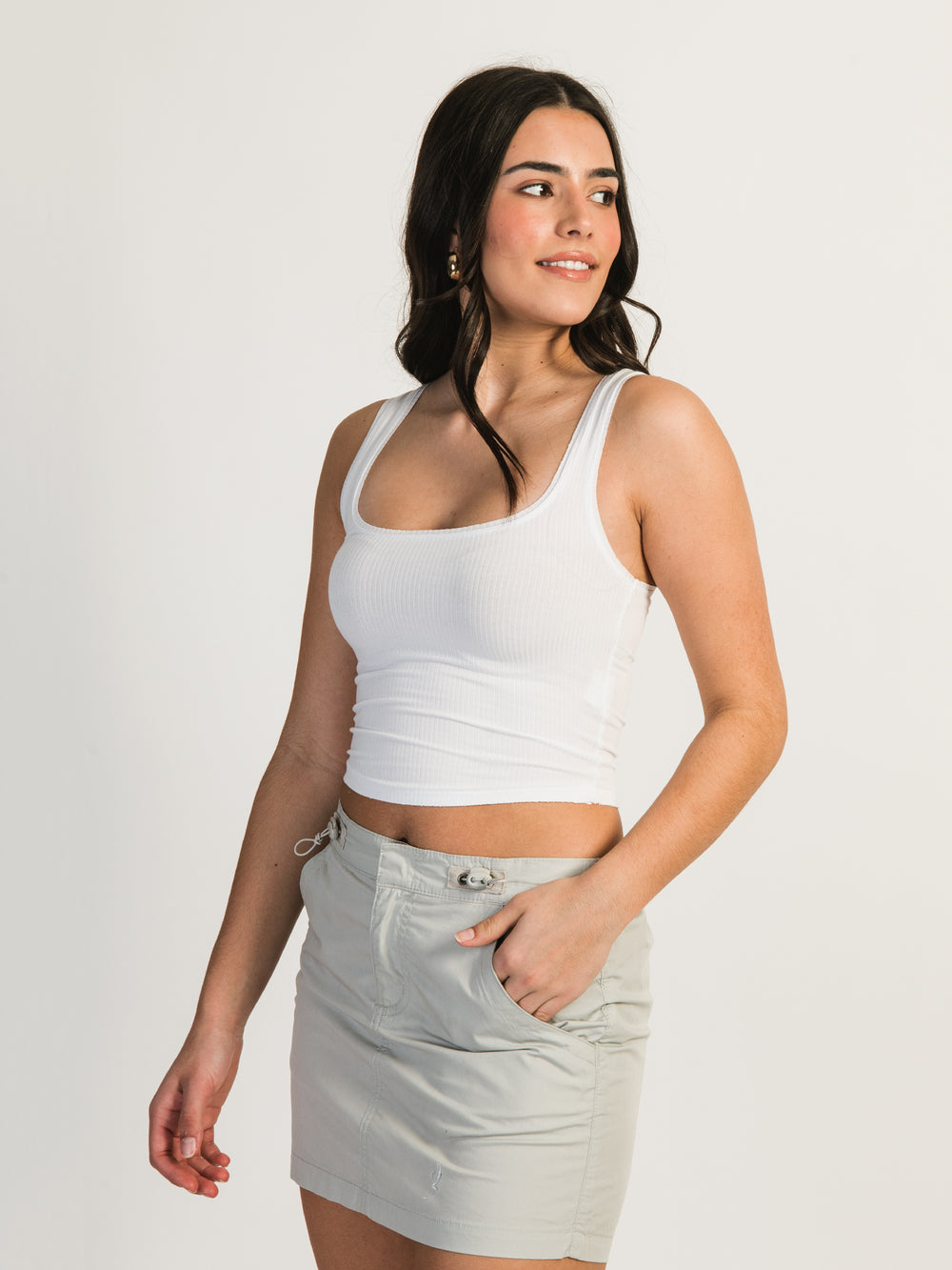 HARLOW LUCIE TANK TOP - WHITE
