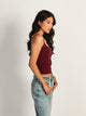 HARLOW MALLORY TANK TOP - BURGUNDY HARLOW - Boathouse USA