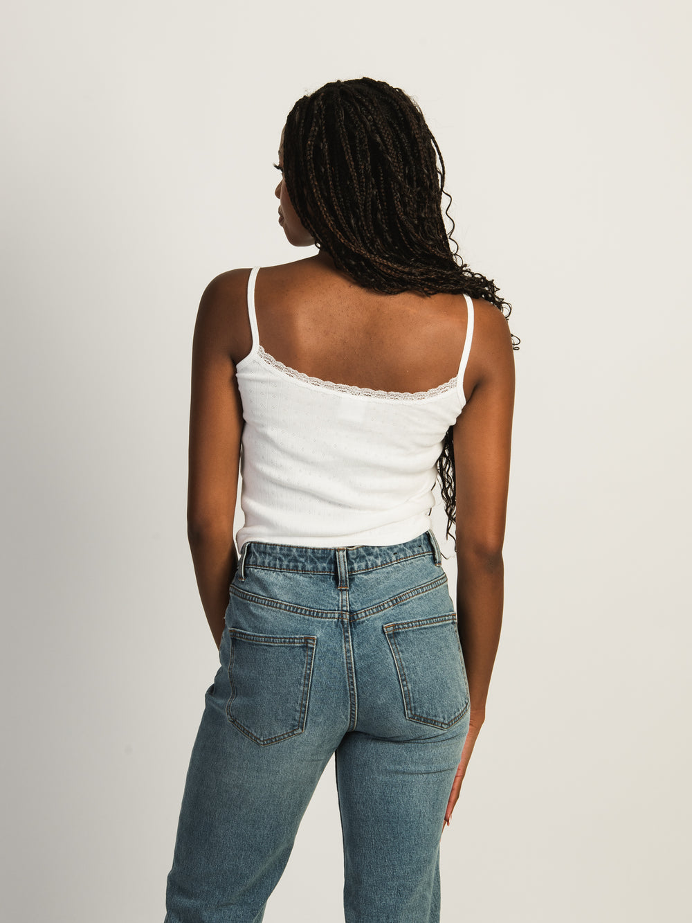 HARLOW MALLORY TANK TOP - OFF WHITE