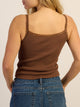 HARLOW HANNAH TANK-CHOCOLATE HARLOW - Boathouse USA