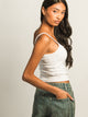 HARLOW ESSENTIAL RIBBED TANK HARLOW - Boathouse USA