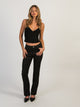 HARLOW TYLA TANK TOP - BLACK