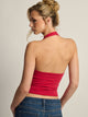 HARLOW DANI HALTER TOP - RUBY HARLOW - Boathouse USA
