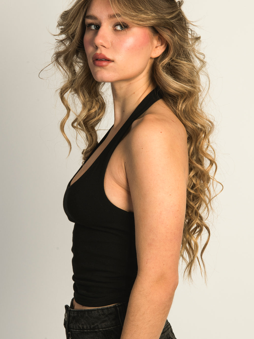 HARLOW DANI HALTER - BLACK