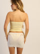 HARLOW NINA TUBE TOP - YELLOW HARLOW - Boathouse USA