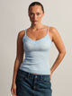 HARLOW LUNA LACE TANK - SOFT BLUE HARLOW - Boathouse USA