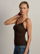 HARLOW LUNA LACE TANK - BROWN HARLOW - Boathouse USA