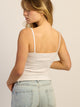 HARLOW GIA TANK - WHITE HARLOW - Boathouse USA