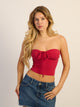 HARLOW LIA TOP - RUBY HARLOW - Boathouse USA