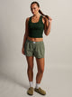 HARLOW ESSENTIAL SQUARE NECK TANK - FOREST