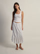 HARLOW ESSENTIAL SQUARENECK TANK - WHITE HARLOW - Boathouse USA