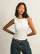 HARLOW PARIS TANK TOP - WHITE HARLOW - Boathouse USA