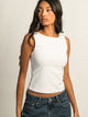 HARLOW PARIS TANK TOP - WHITE HARLOW - Boathouse USA