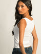 HARLOW PARIS TANK TOP - WHITE HARLOW - Boathouse USA