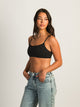 HARLOW CLASSIC SCOOP DITSY BRALETTE - BLACK HARLOW - Boathouse USA