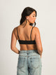 HARLOW CLASSIC SCOOP DITSY BRALETTE - BLACK HARLOW - Boathouse USA