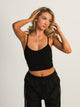 HARLOW TANKETTE - BLACK HARLOW - Boathouse USA