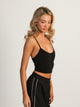 HARLOW TANKETTE - BLACK HARLOW - Boathouse USA