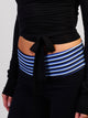 HARLOW SCULPT WRAP TOP - BLACK HARLOW - Boathouse USA