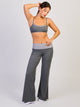 HARLOW SCULPT LAYERED BRA - CHARCOAL HARLOW - Boathouse USA