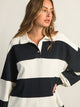 HARLOW RORY RUGBY LONG SLEEVE - NAVY HARLOW - Boathouse USA