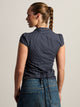 HARLOW MARGO BUTTON UP - NAVY HARLOW - Boathouse USA