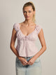 HARLOW EMERY TOP - BABY PINK HARLOW - Boathouse USA