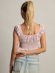 HARLOW EMERY TOP - BABY PINK HARLOW - Boathouse USA