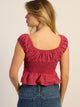 HARLOW EMERY TOP - PIN DOT HARLOW - Boathouse USA