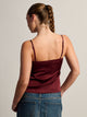 HARLOW YVONNE TANK -BURGUNDY HARLOW - Boathouse USA