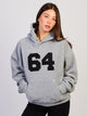 HARLOW TATE POLAR HOODIE - HEATHER GREY HARLOW - Boathouse USA