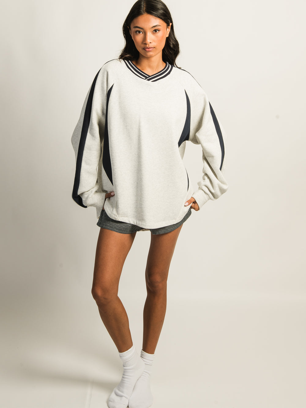 HARLOW CHARLIE CREWNECK - CLOUD