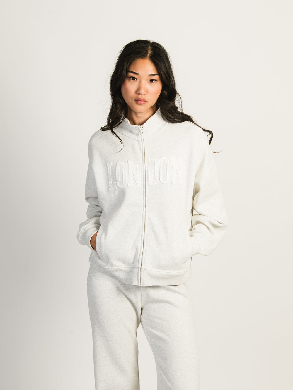 HARLOW HALLIE ZIP UP - LONDON