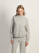 HARLOW HALLIE MELANGE ZIP - HEATHER GREY HARLOW - Boathouse USA