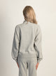 HARLOW HALLIE MELANGE ZIP - HEATHER GREY HARLOW - Boathouse USA