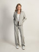 HARLOW HALLIE MELANGE ZIP - HEATHER GREY HARLOW - Boathouse USA